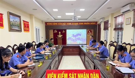 Viện KSND huyện Đông Anh tổ chức Hội nghị tập huấn về công tác Phòng...